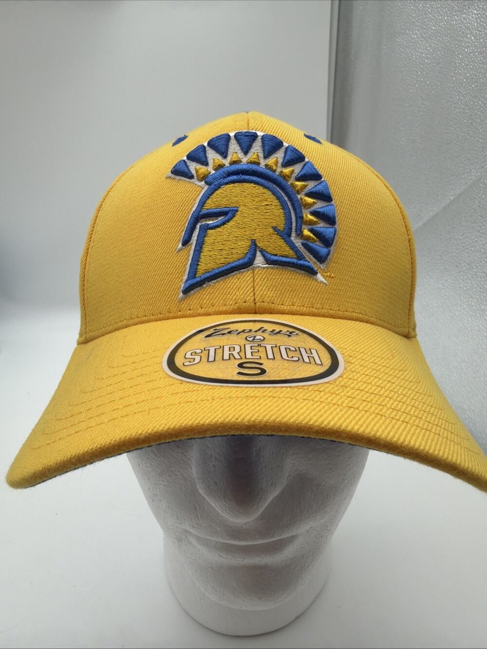 Zephyr NCAA San Jose State Spartans Yellow S Stretch With Stain- Read Nwt